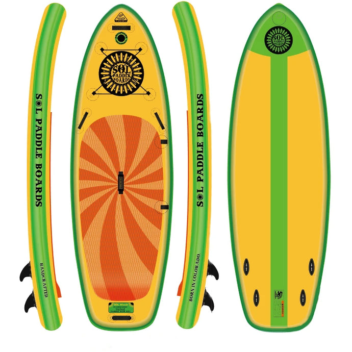 Inflatable Paddle Board - SOL Paddle Boards SOLatomic 9'6