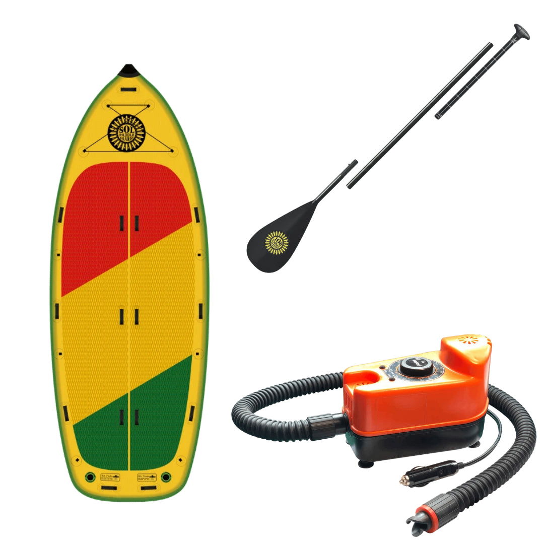 Inflatable Paddle Board - SOL Paddle Boards SOLfiesta Inflatable Paddle Board - Classic 080001-080050
