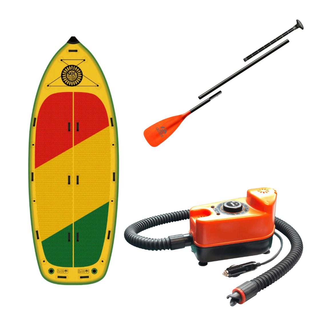 Inflatable Paddle Board - SOL Paddle Boards SOLfiesta Inflatable Paddle Board - Classic 080001-080050