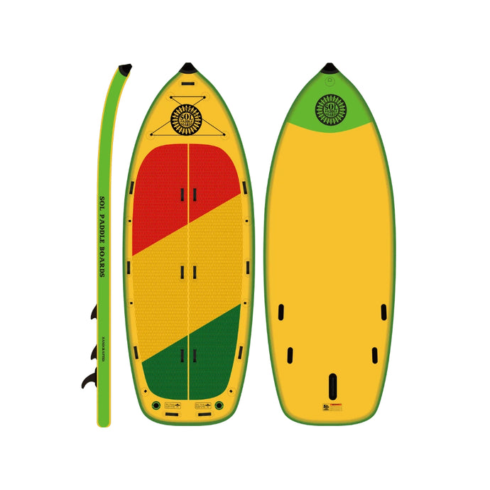 Inflatable Paddle Board - SOL Paddle Boards SOLfiesta Inflatable Paddle Board - Classic 080001-080050