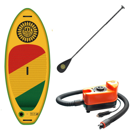 Inflatable Paddle Board - SOL Paddle Boards Soljah Inflatable Paddle Board - Classic 010001-010100
