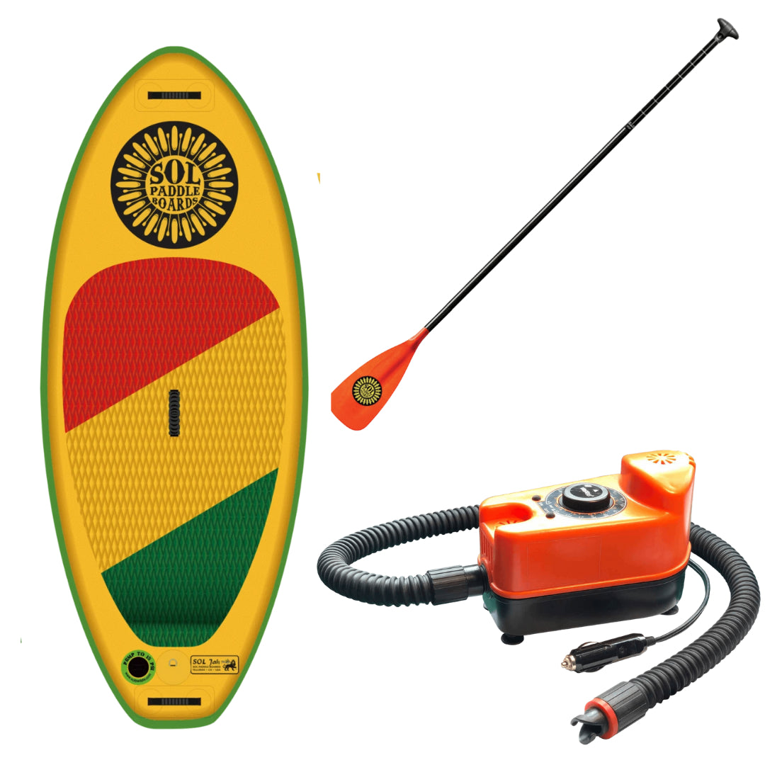 Inflatable Paddle Board - SOL Paddle Boards Soljah Inflatable Paddle Board - Classic 010001-010100