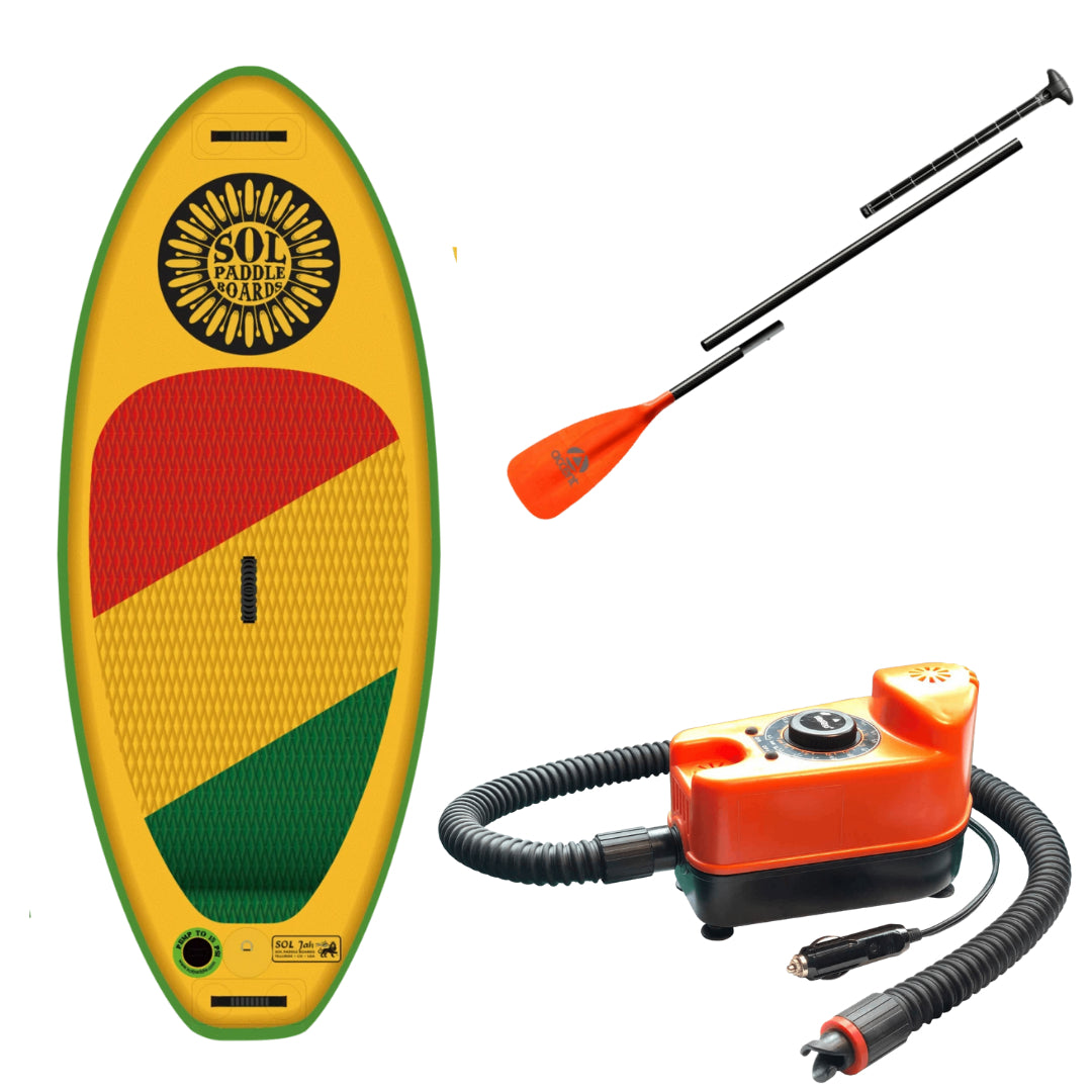 Inflatable Paddle Board - SOL Paddle Boards Soljah Inflatable Paddle Board - Classic 010001-010100