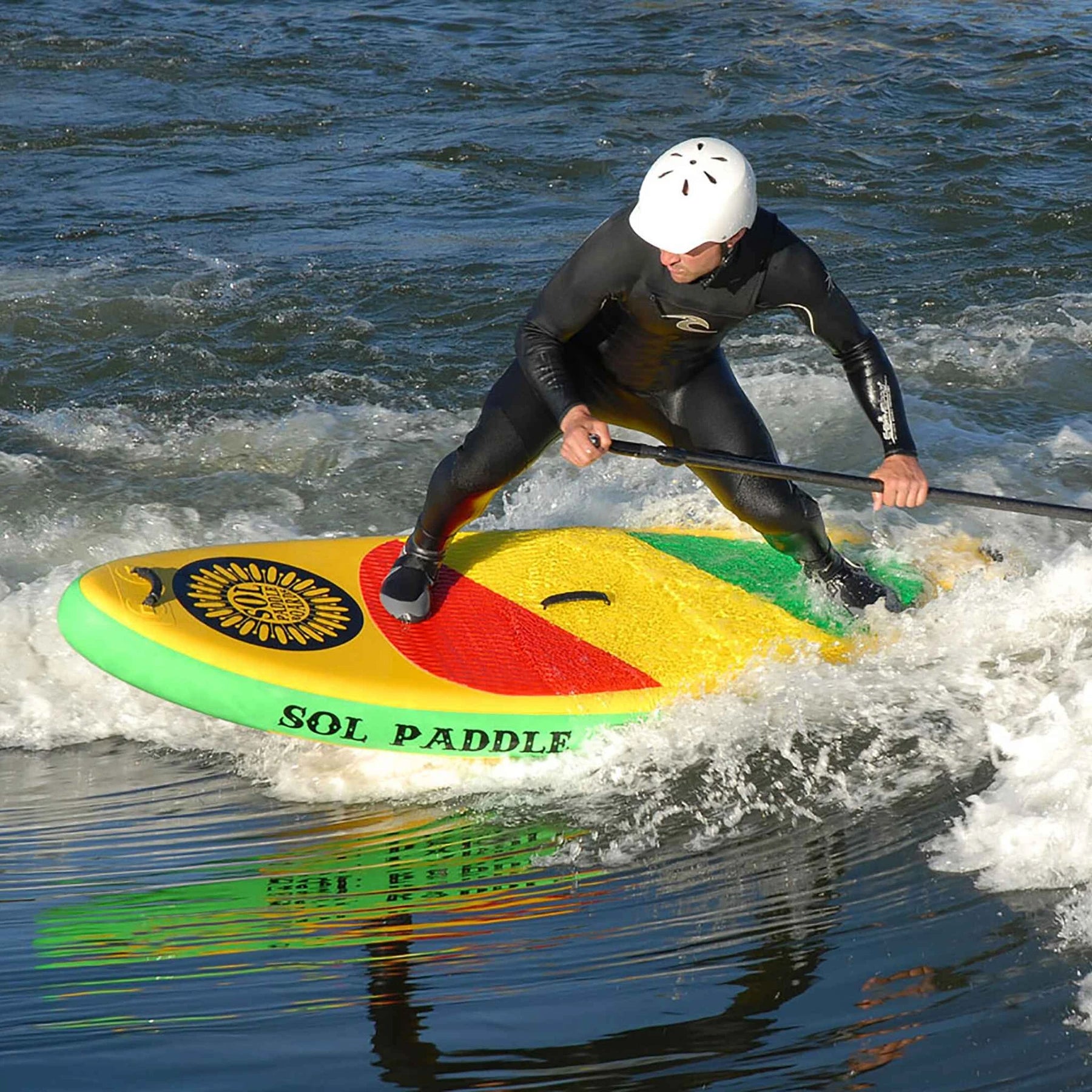 Inflatable Paddle Board - SOL Paddle Boards Soljah Inflatable Paddle Board - Classic 010001-010100