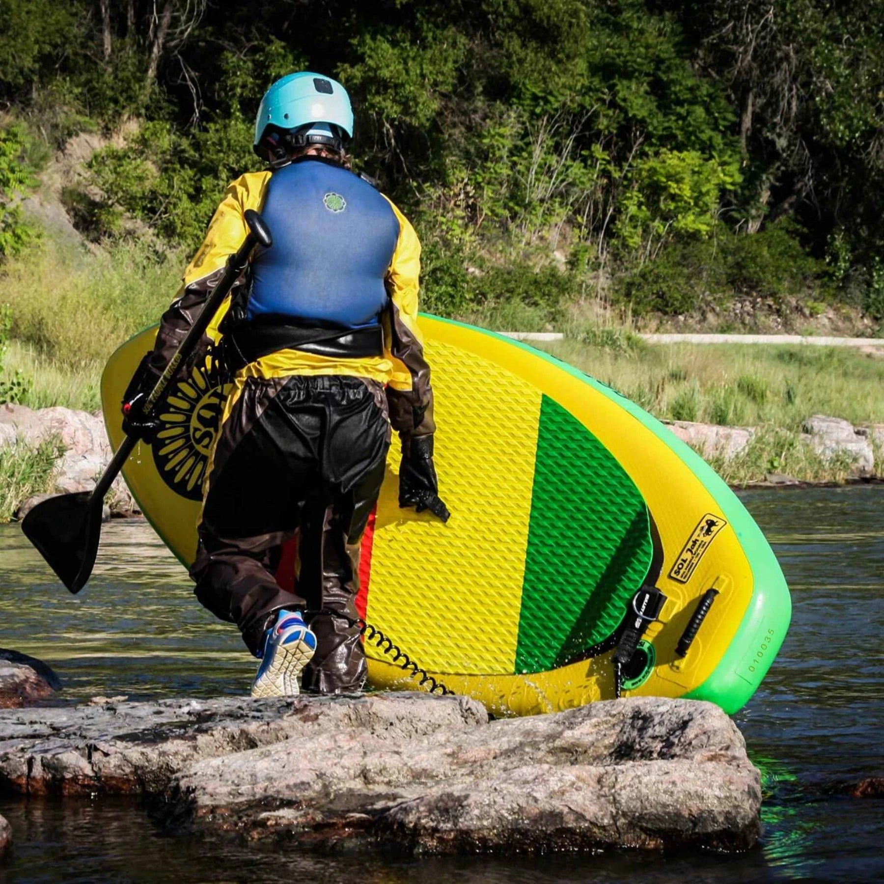 Inflatable Paddle Board - SOL Paddle Boards Soljah Inflatable Paddle Board - Classic 010001-010100