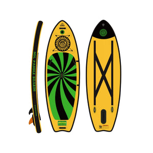Inflatable Paddle Board - SOL Paddle Boards SOLshine Inflatable Paddle Board - Carbon GalaXy 220001-020300