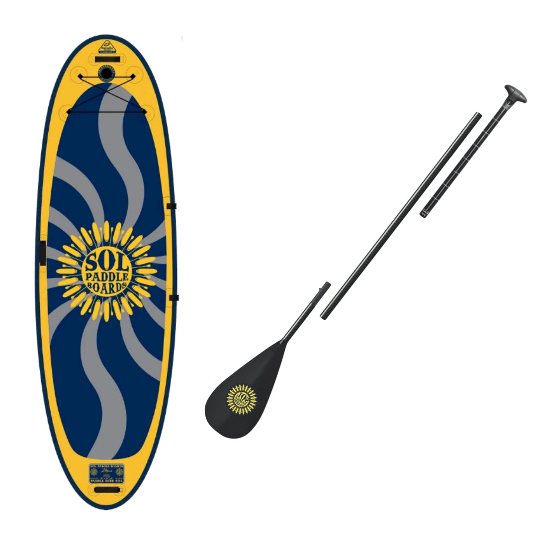 Inflatable Paddle Board - SOL Paddle Boards SOLshiva Inflatable Paddle Board - GalaXy 160001-060050