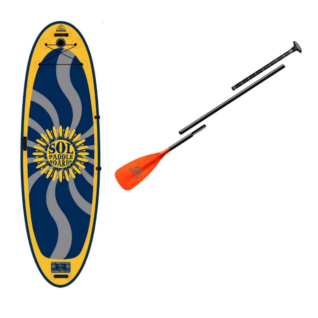 Inflatable Paddle Board - SOL Paddle Boards SOLshiva Inflatable Paddle Board - GalaXy 160001-060050