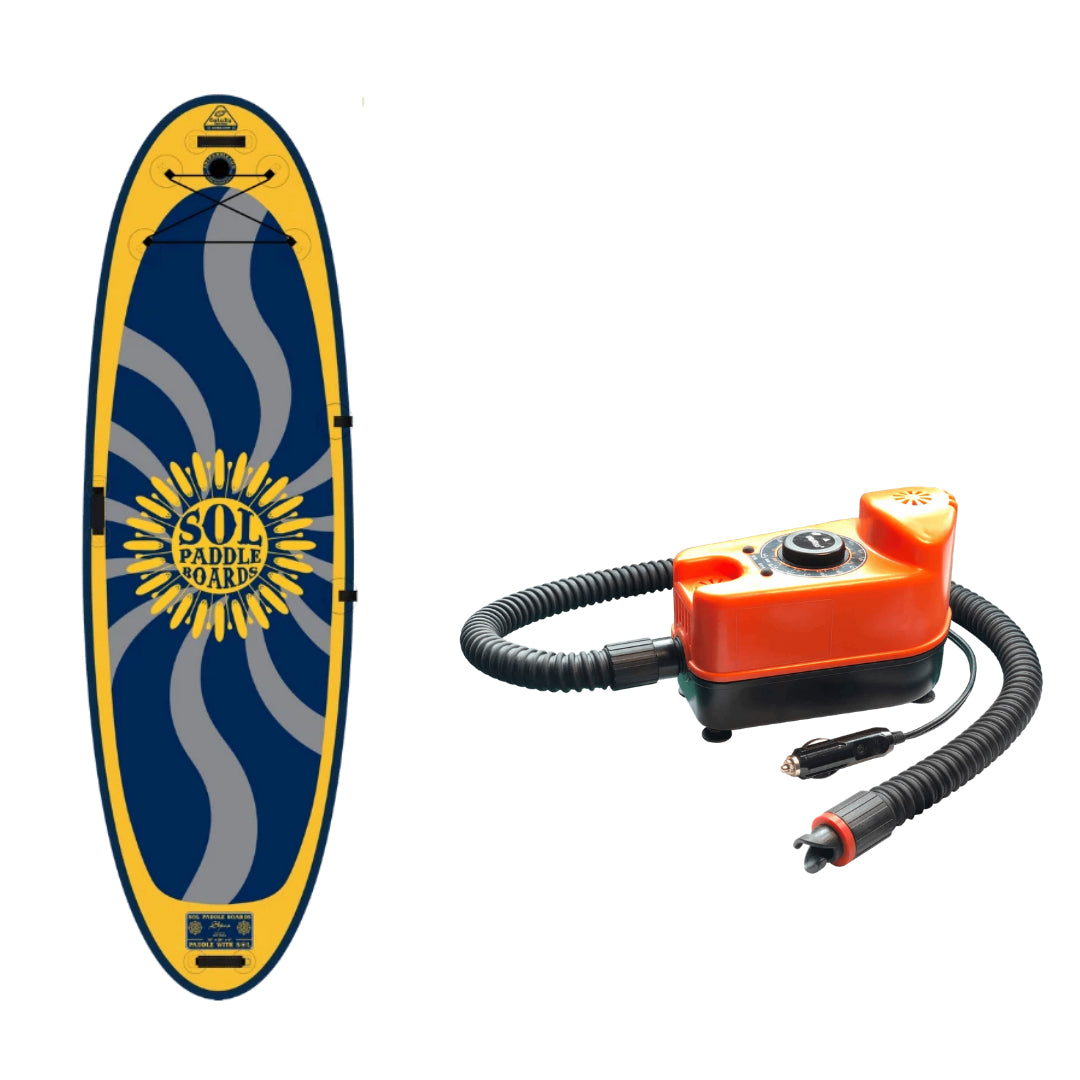 Inflatable Paddle Board - SOL Paddle Boards SOLshiva Inflatable Paddle Board - GalaXy 160001-060050