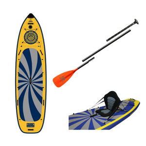 Inflatable Paddle Board - SOL Paddle Boards SOLsombrero Infinity 11'4"  Inflatable Paddle Board