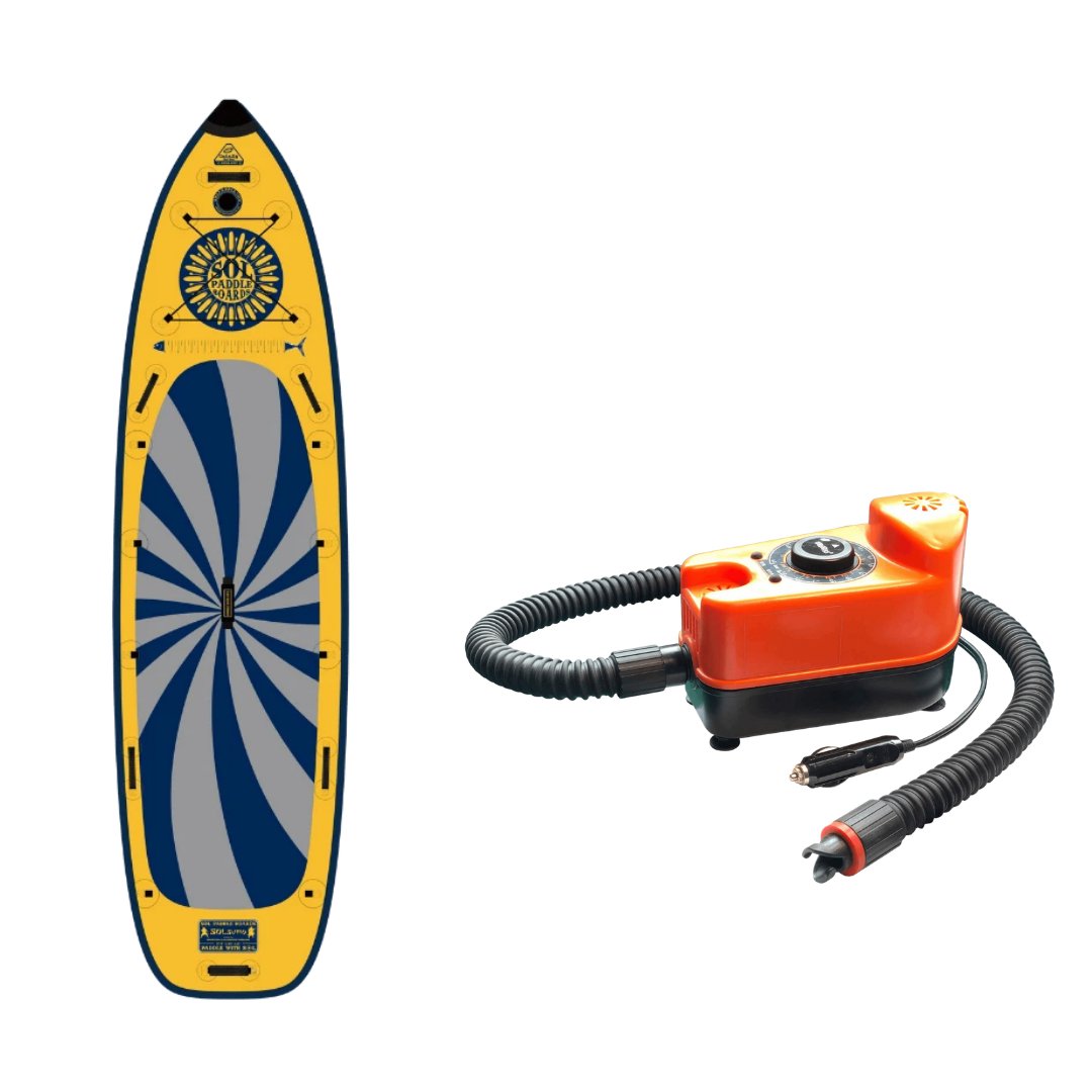 Inflatable Paddle Board - SOL Paddle Boards SOLsombrero Infinity 11'4"  Inflatable Paddle Board