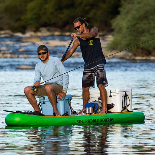 Inflatable Paddle Board - SOL Paddle Boards SOLsombrero Inflatable Paddle Board - GalaXy 150001-050020