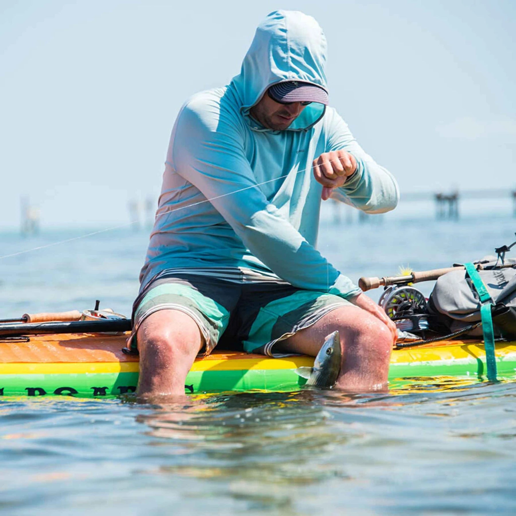 Inflatable Paddle Board - SOL Paddle Boards SOLsombrero Inflatable Paddle Board - GalaXy 150001-050020