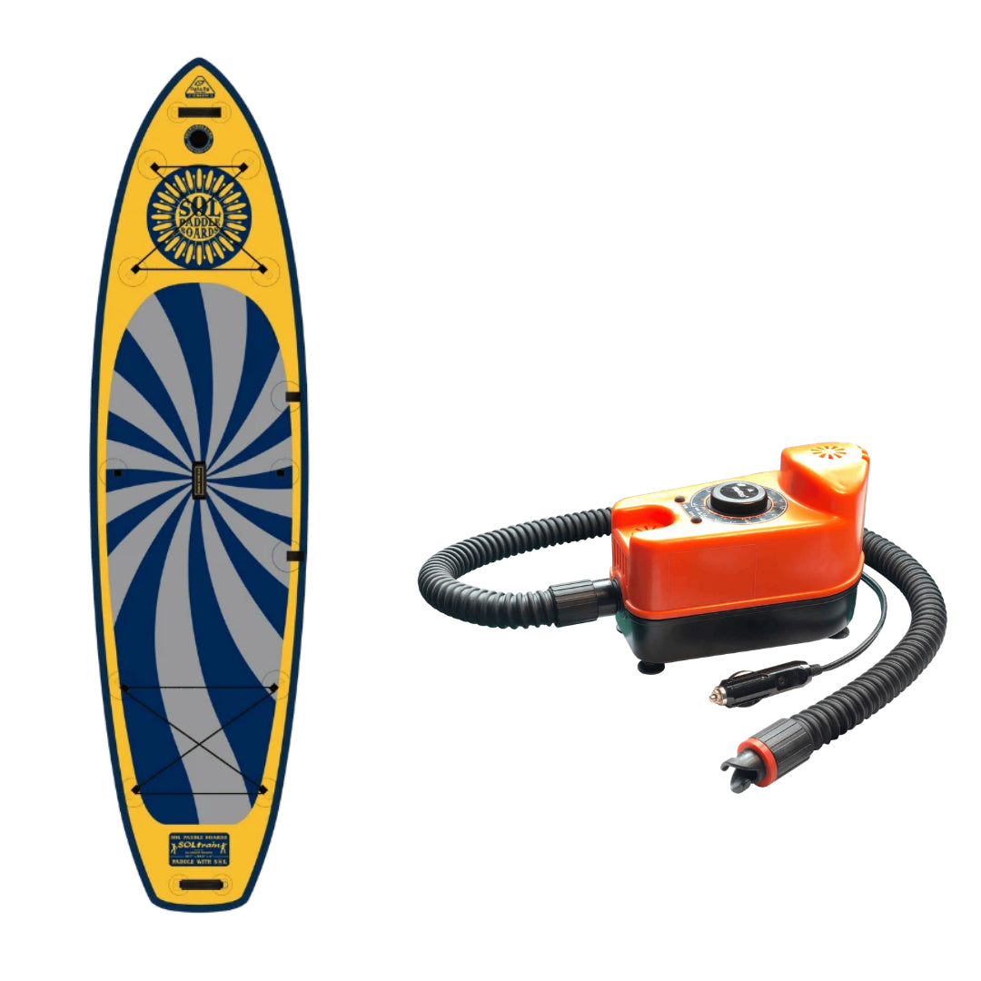 Inflatable Paddle Board - SOL Paddle Boards SOLtrain Inflatable Paddle Board - GalaXy 130001-030300