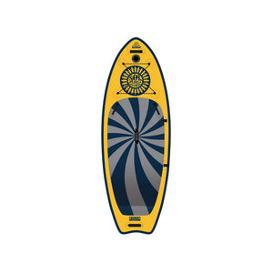 SOL Paddle Boards SOLocho Inflatable Paddle Board - GalaXy top view