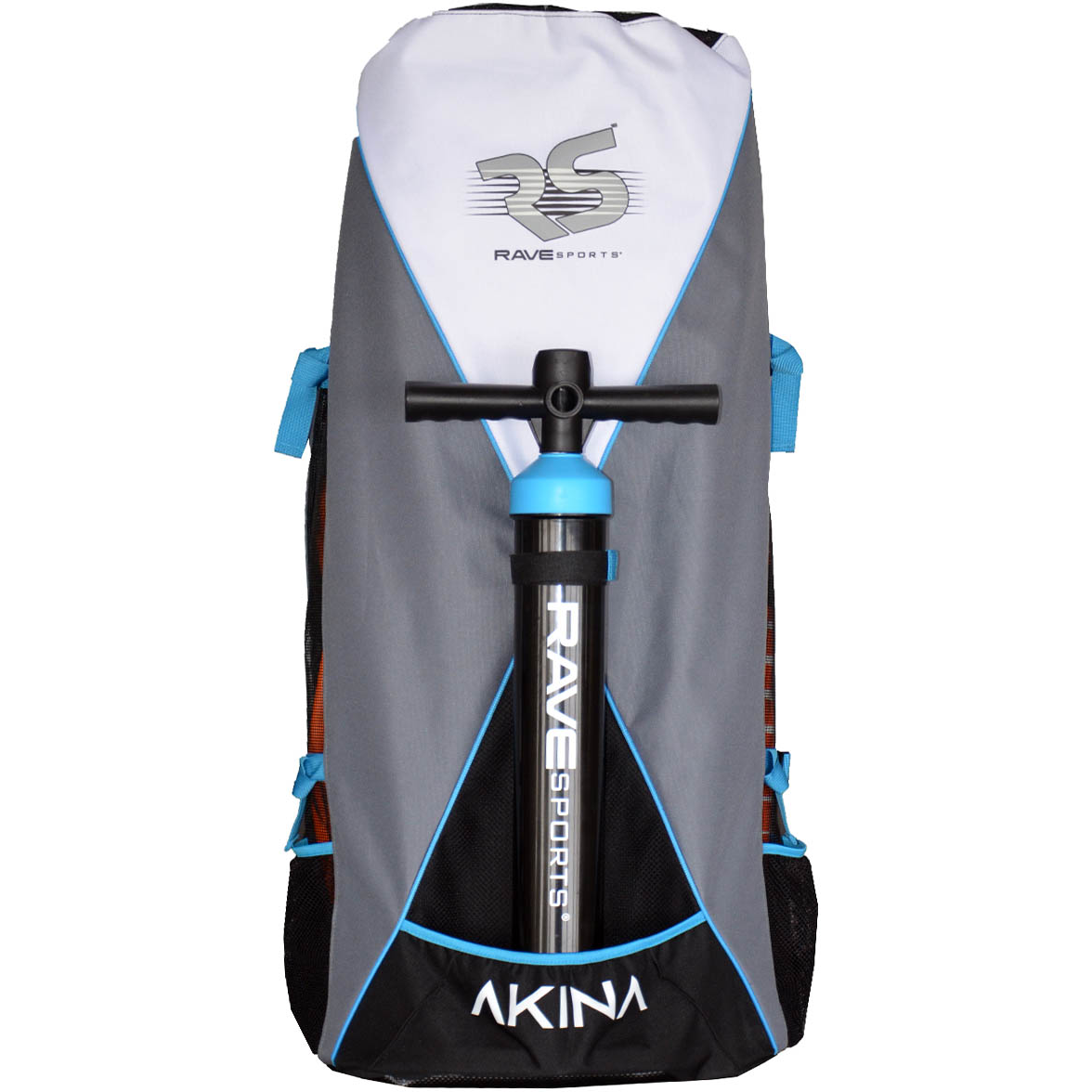 Rave iSUP Dual Action Hand Pump in a bag