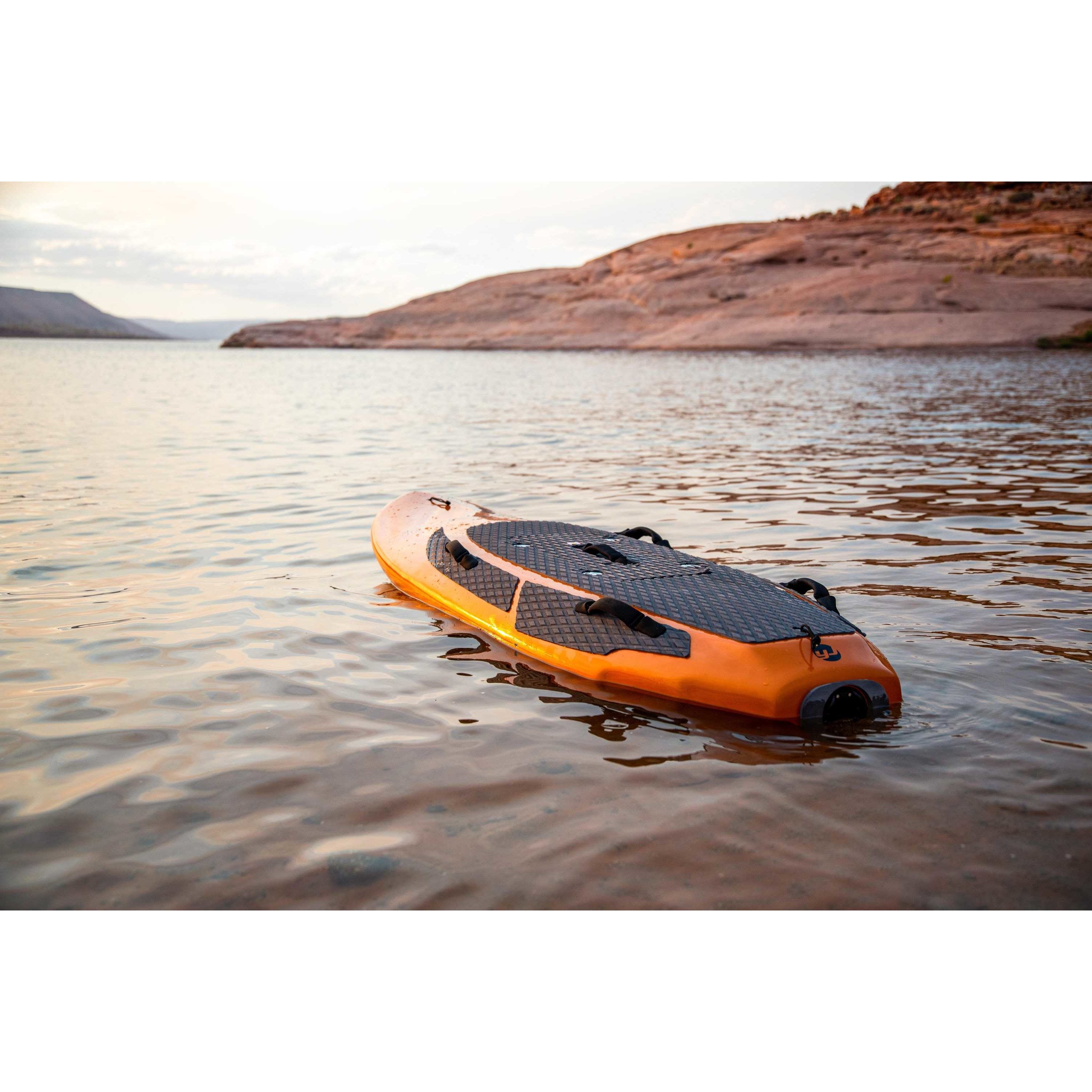 Yujet Surfer Electric Jetboard EJB-01 floating in the sea