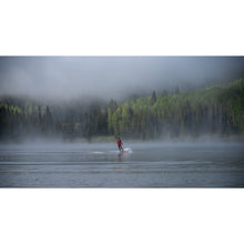 Load image into Gallery viewer, Man riding Yujet Electric Surfobard EJB-01 in middle of the Lake