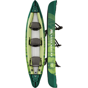 Inflatable Kayak - Aqua Marina Ripple 12'2" Recreational Inflatable Kayak RI-370 3-Person 2022
