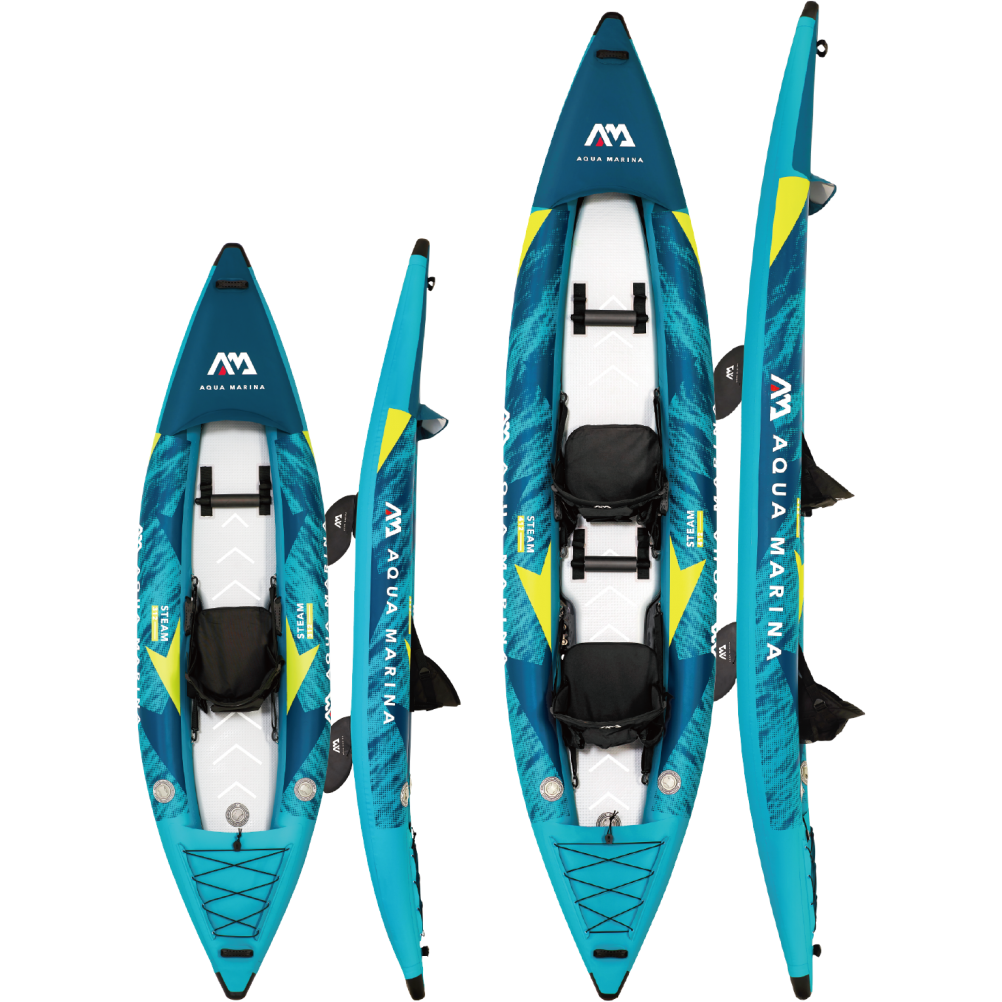 Aqua Marina Steam 2 Person Inflatable Kayak ST-412-22