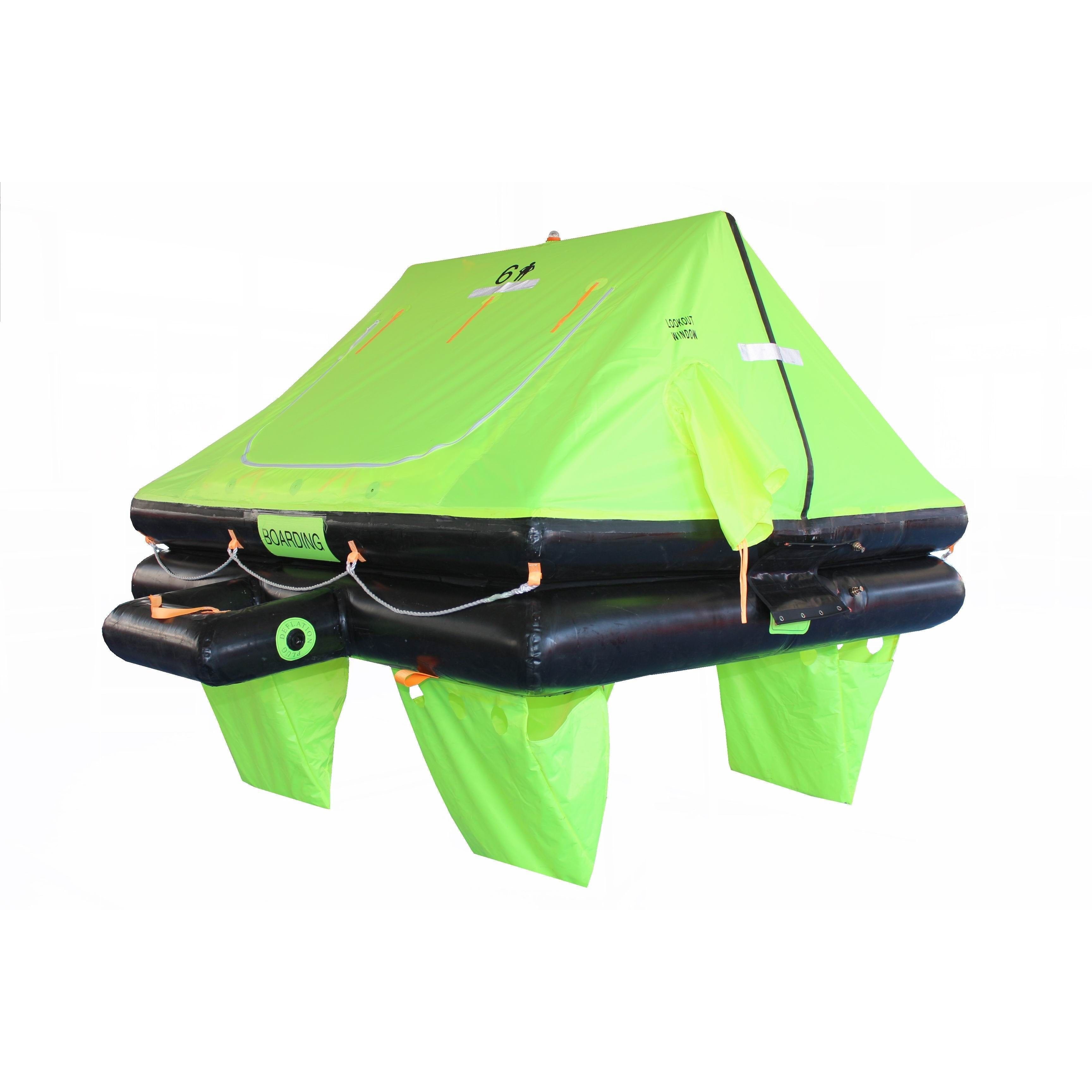 Life Raft - Superior Life-Saving Offshore Stream Liferaft, 4 - 8 Person