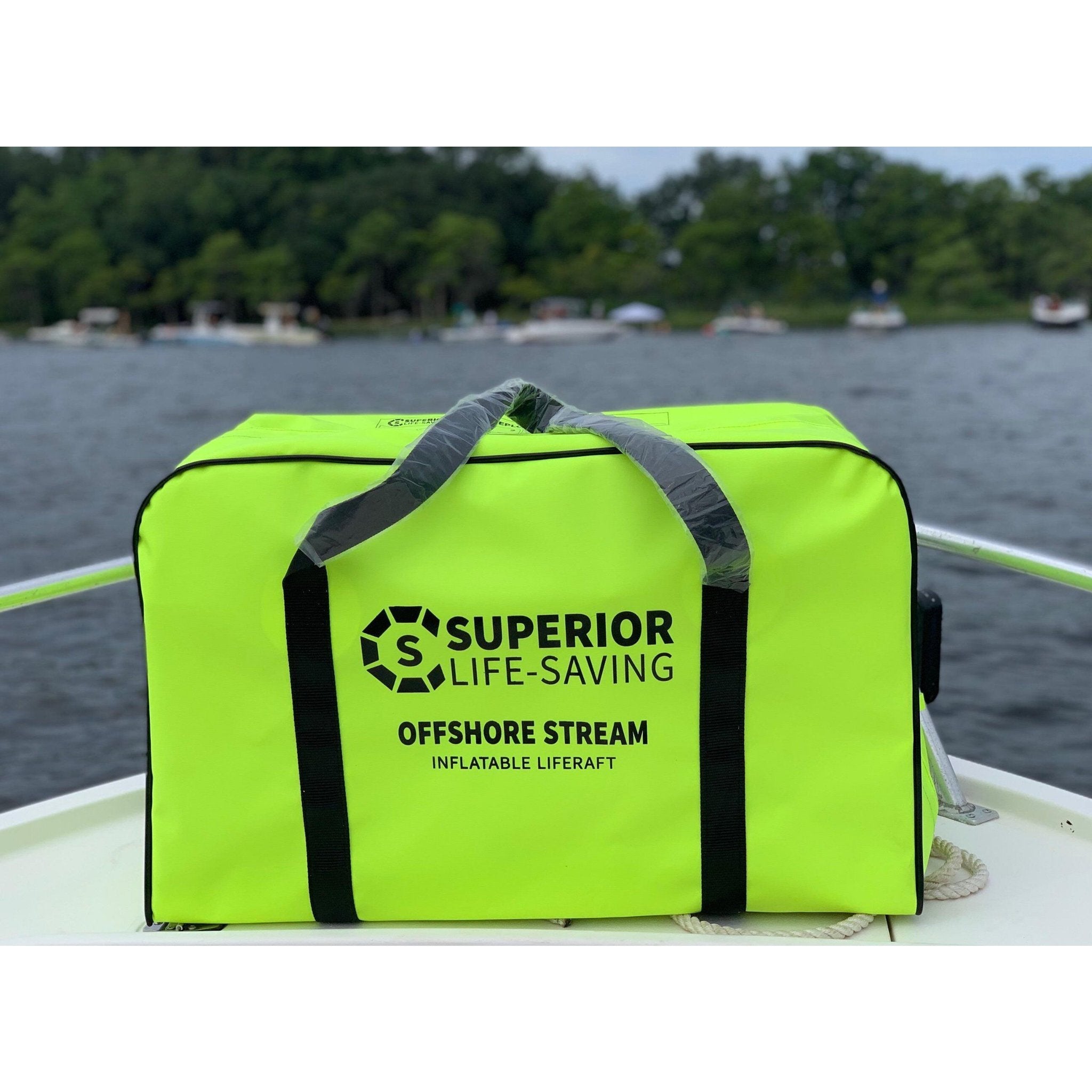 Life Raft - Superior Life-Saving Offshore Stream Liferaft, 4 - 8 Person