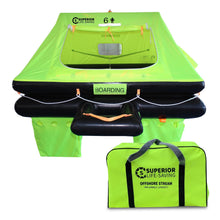 Load image into Gallery viewer, Life Raft - Superior Life-Saving Offshore Stream Liferaft, 4 - 8 Person