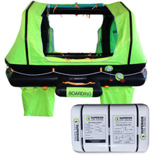 Load image into Gallery viewer, Liferaft - Superior Life-Saving ISO Wave Breaker Self-Righting Liferaft, 4-8 Person