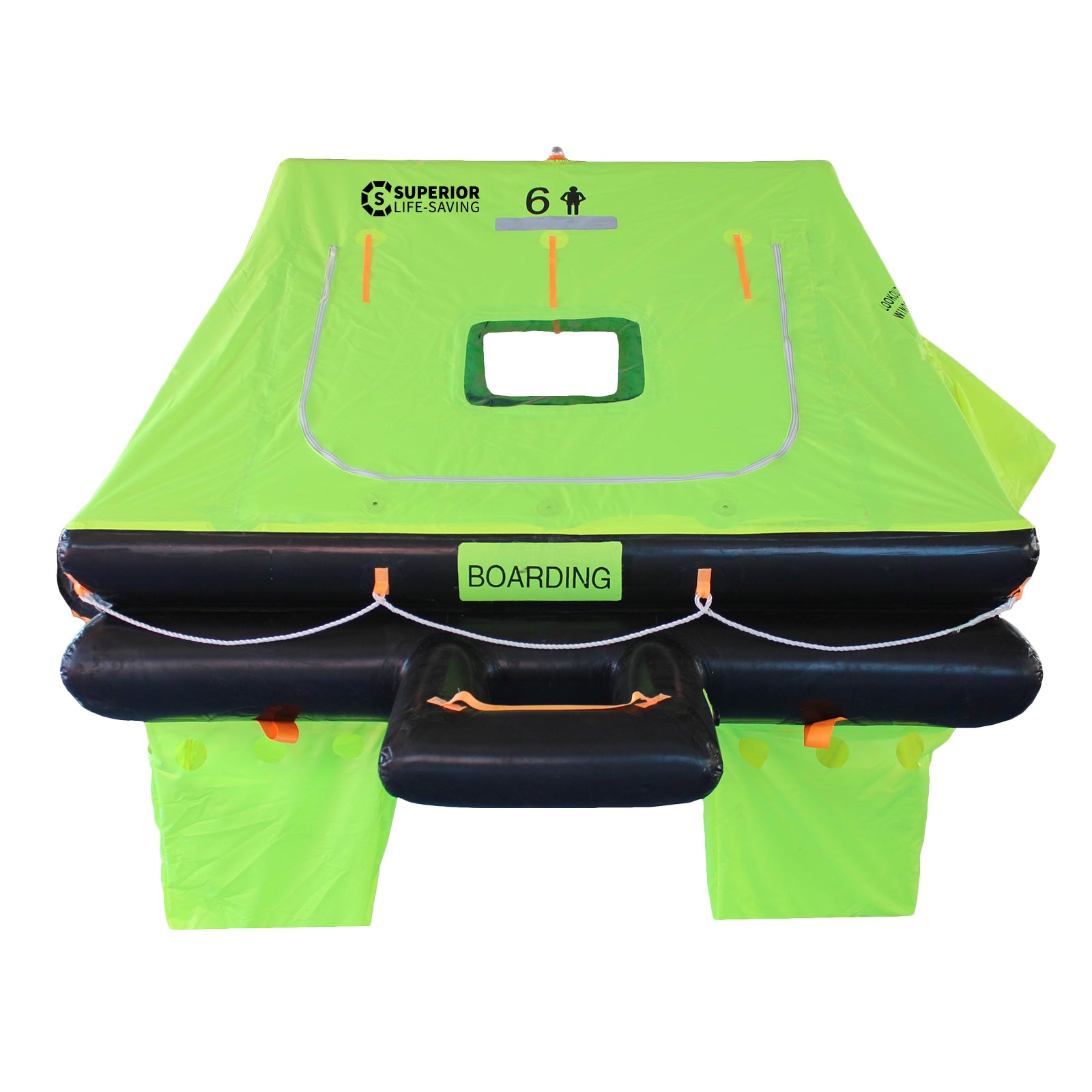 Liferaft - Superior Life-Saving ISO Wave Racer Liferaft, 4 - 8 Person