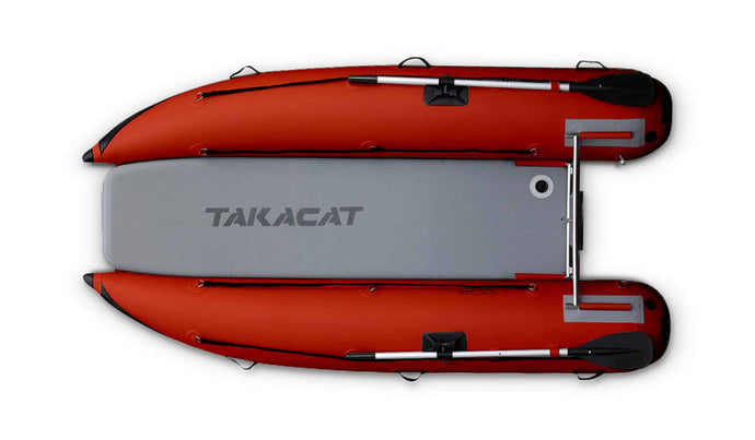 Takacat T260LX Inflatable Boat alert red
