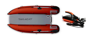Takacat T380LX 12'6" Inflatable Boat - Alert Red