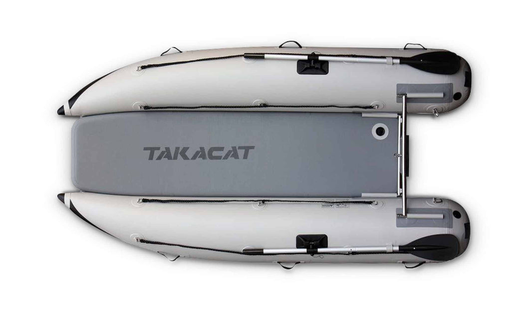 Takacat T260LX Inflatable Boat ice breaker gray
