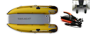 Takacat T340LX 11'2" Inflatable Boat - Tang Yellow
