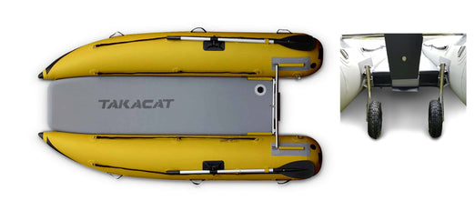 Takacat T340LX 11'2" Inflatable Boat - Tang Yellow