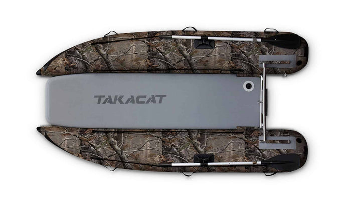 Takacat T380LX Inflatable Boat woodland camo