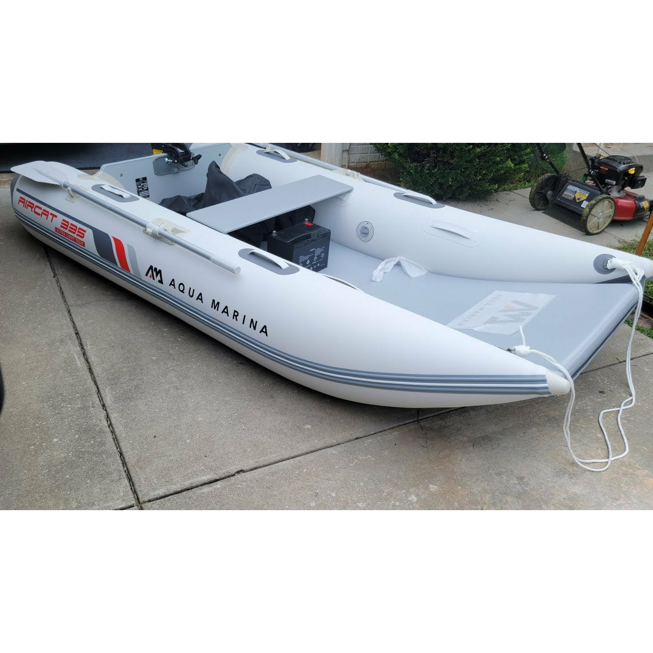 Boat - Aqua Marina The Aircat Catamaran BT-AC335 on the ground