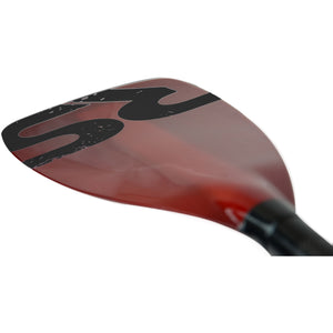 Tempo Carbon Shaft + Fiberglass Blade SUP Paddle - Red