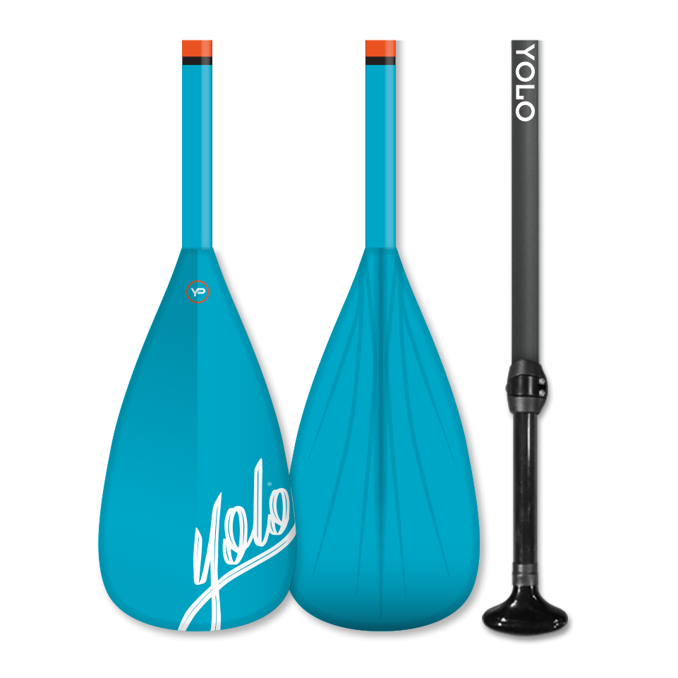 Yolo 2 Piece Adjustable Paddle