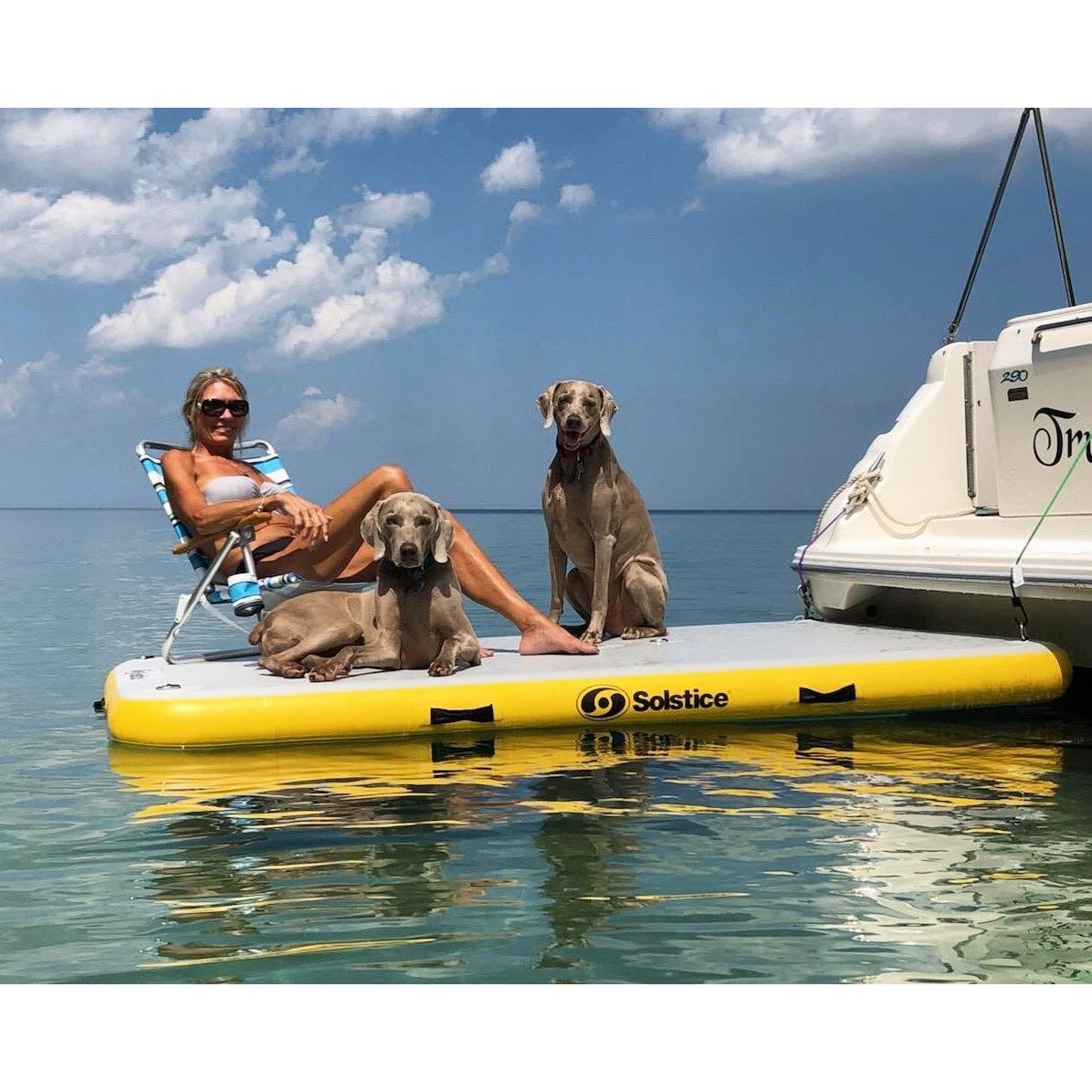 Platform - Solstice Watersports Inflatable Dock 10' X 8' 31008