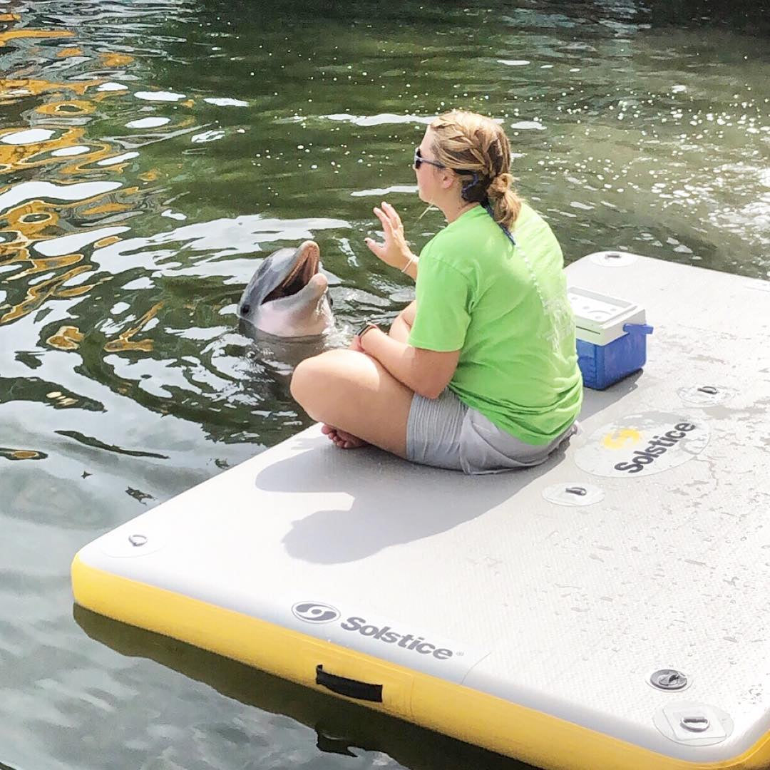 Platform - Solstice Watersports Inflatable Dock 10' X 8' 31008