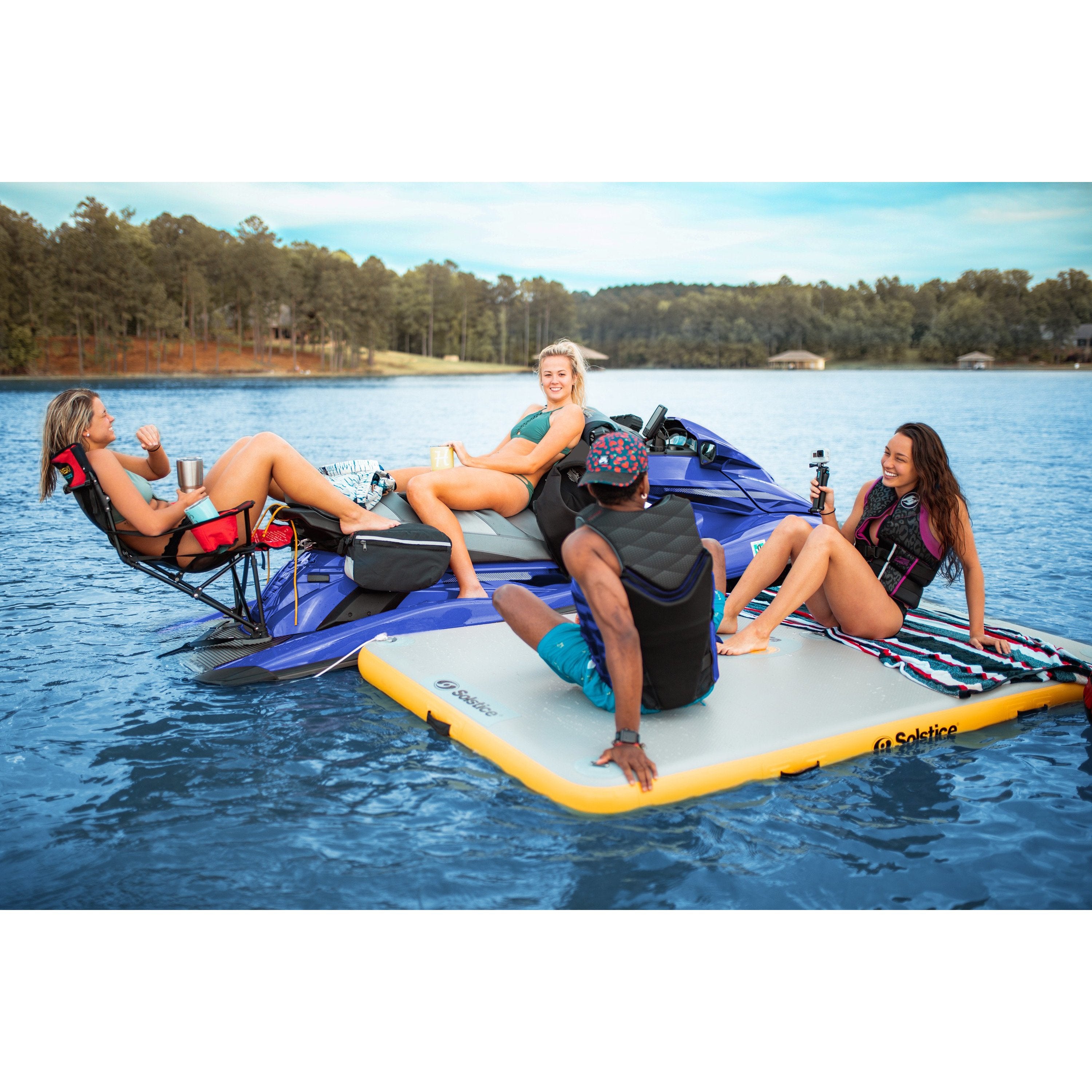 Platform - Solstice Watersports Inflatable Dock 8' X 5' 30805