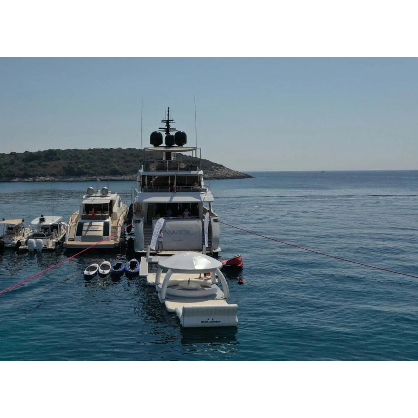 Platforms/Mats - AquaBanas King Lounger AB0302