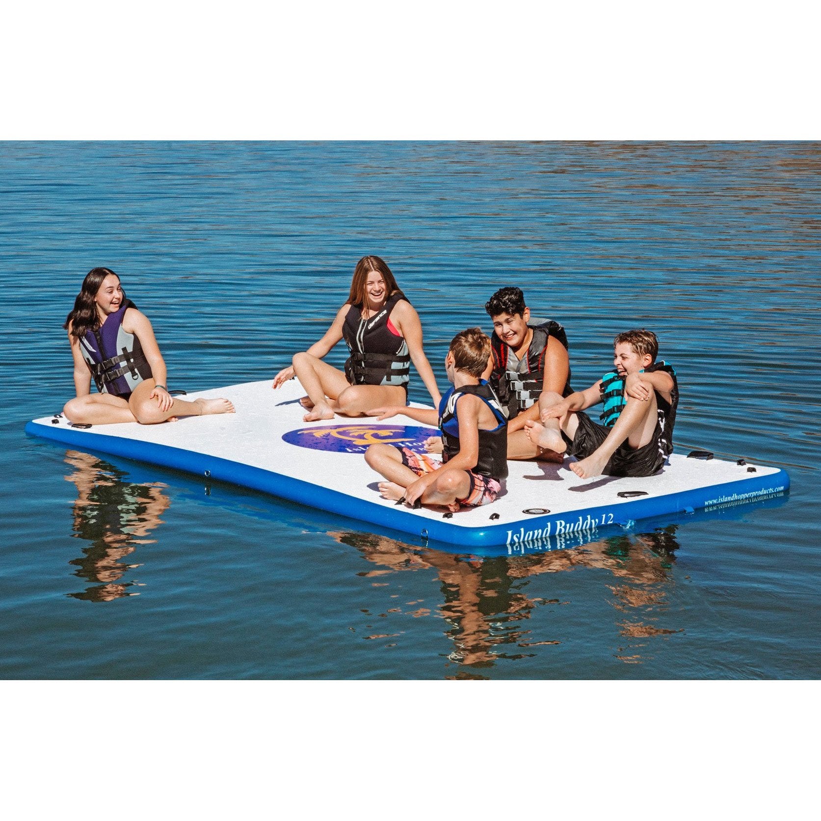 Platforms/Mats - Island Hopper 12'X6'  Island Buddy Water Platform & Dock  IHBUDDY12