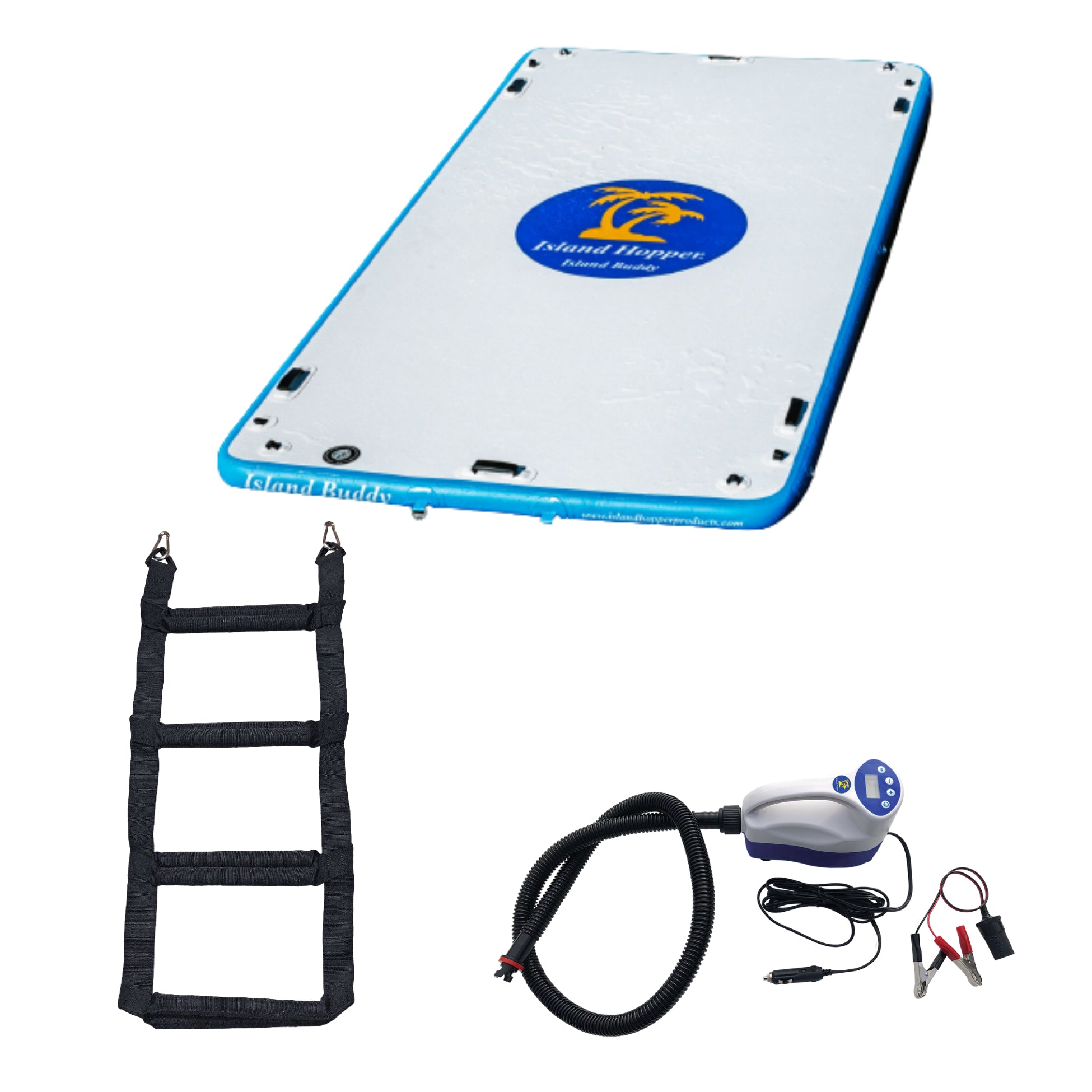 Platforms/Mats - Island Hopper 12'X6'  Island Buddy Water Platform & Dock  IHBUDDY12