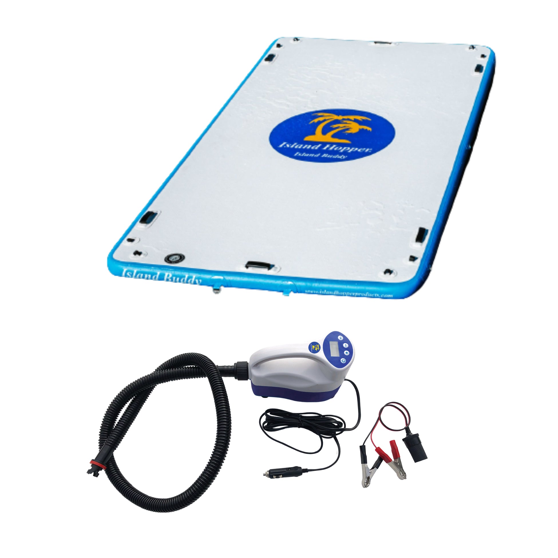 Platforms/Mats - Island Hopper 12'X6'  Island Buddy Water Platform & Dock  IHBUDDY12