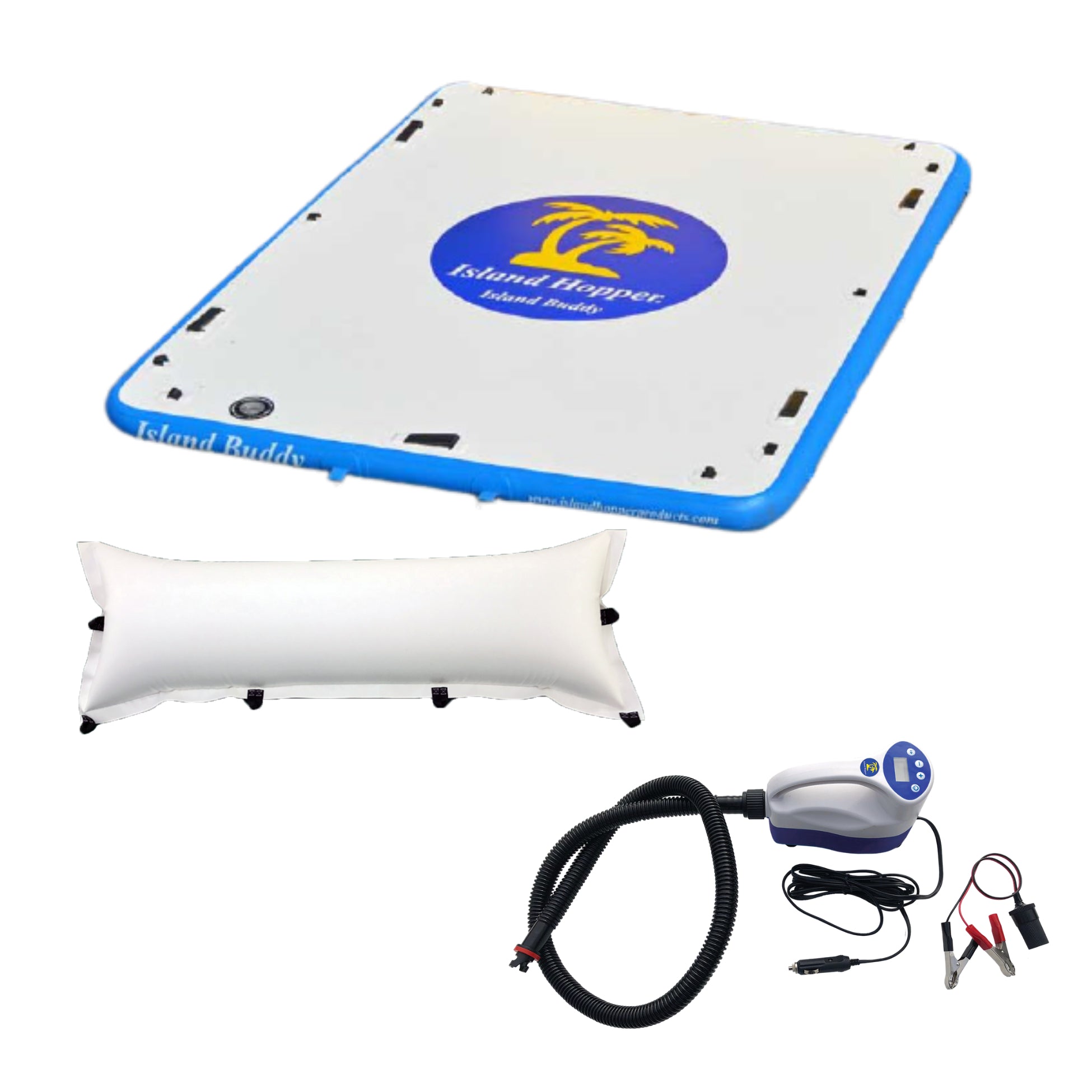 Platforms/Mats - Island Hopper 8'X6' Island Buddy Water Platform & Dock IHBUDDY8