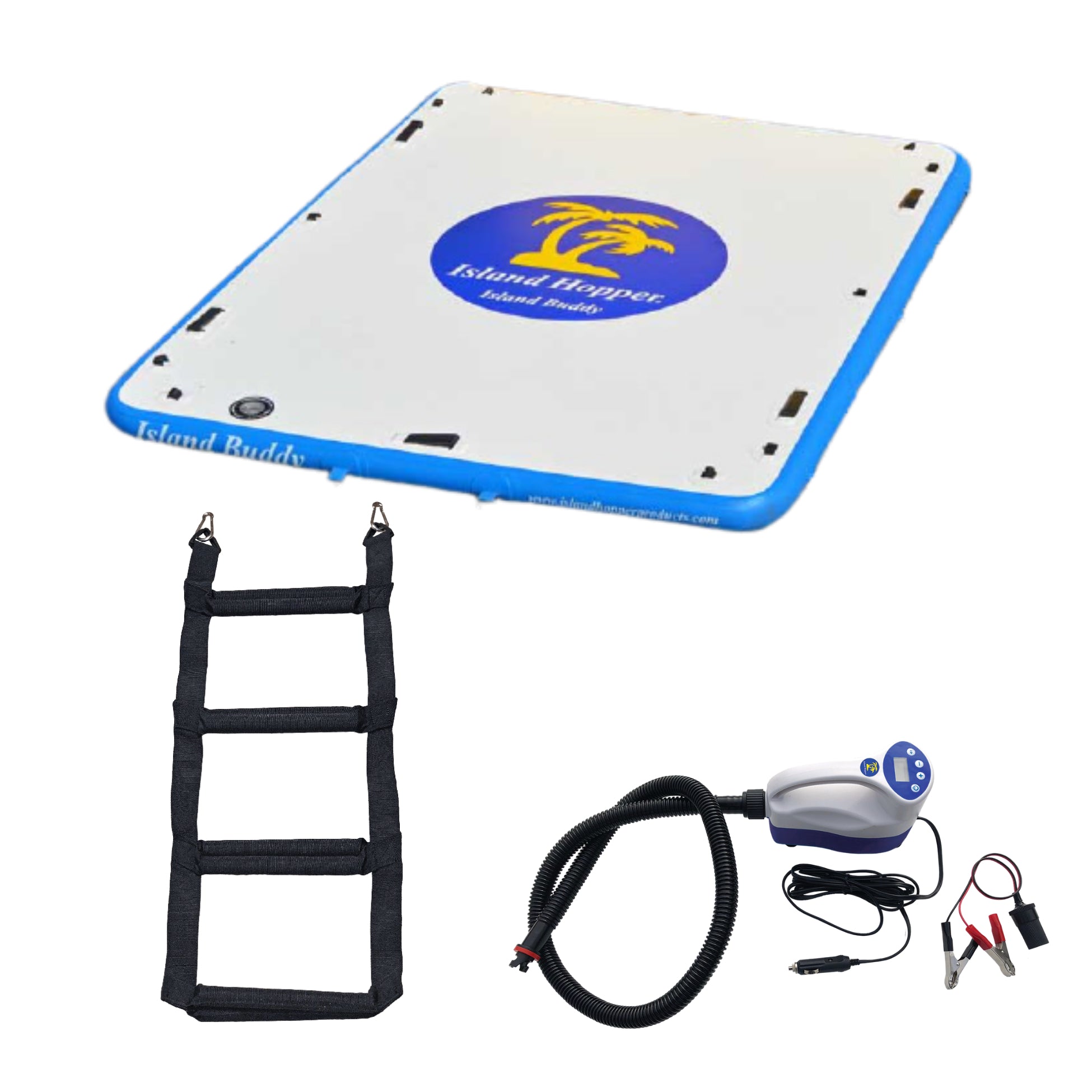 Platforms/Mats - Island Hopper 8'X6' Island Buddy Water Platform & Dock IHBUDDY8