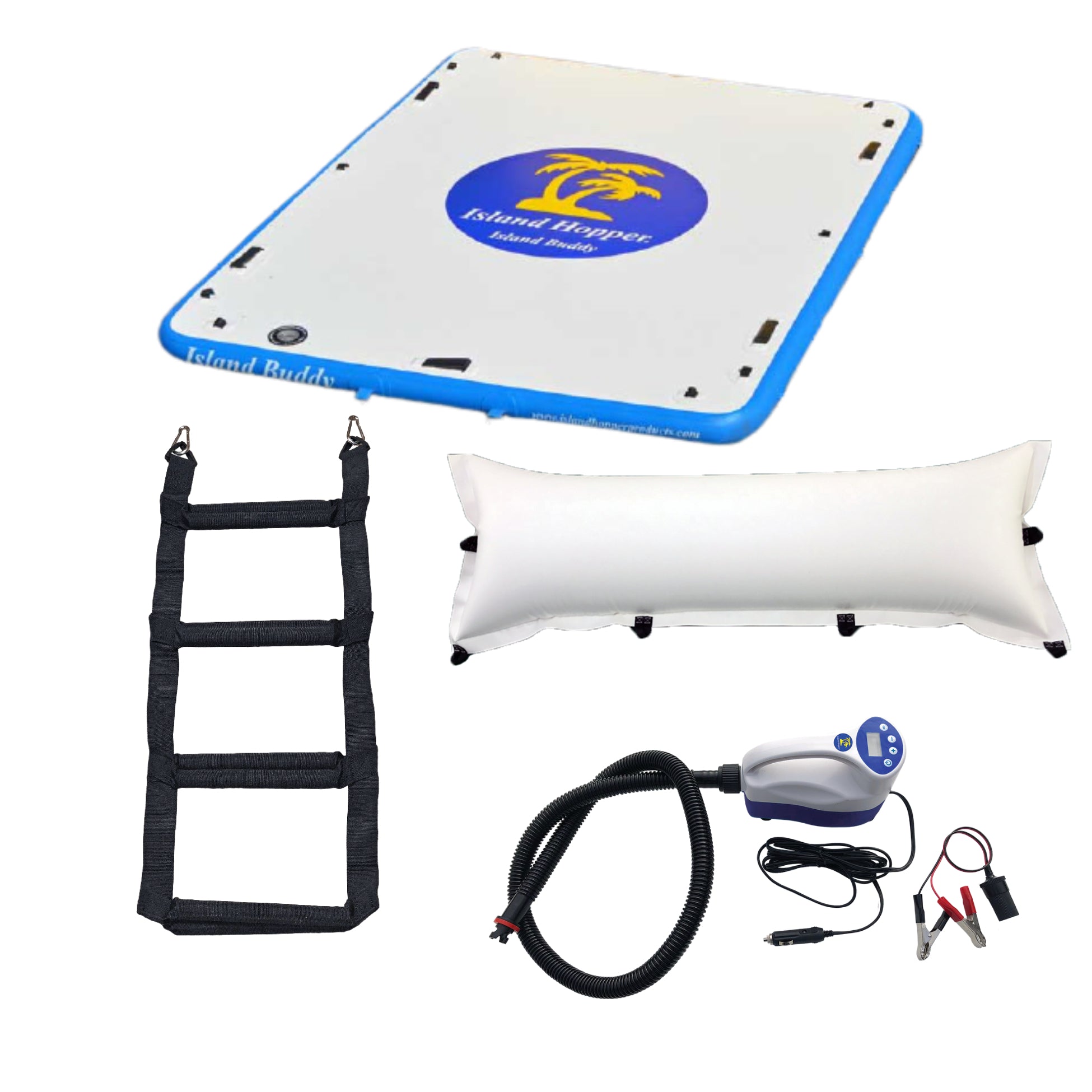 Platforms/Mats - Island Hopper 8'X6' Island Buddy Water Platform & Dock IHBUDDY8