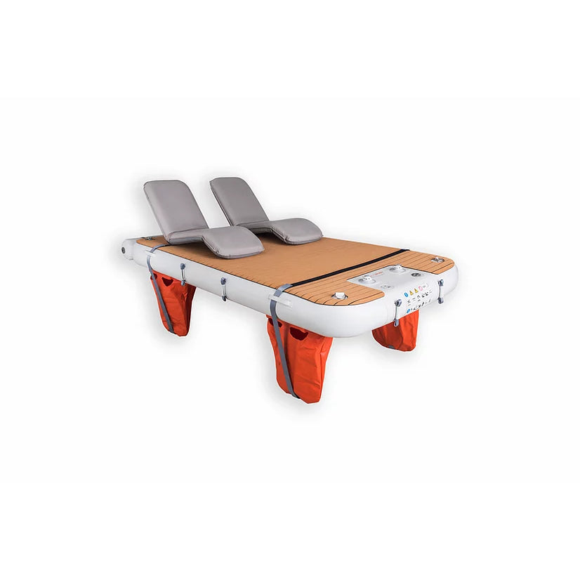 Platforms/Mats - NautiBuoy Sport Teak 375 Platform