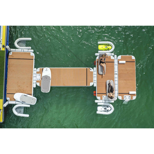 Platforms/Mats - NautiBuoy 525 Voyager Teak 11'6"  Platform